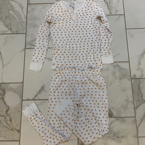 Kids Roller Rabbit Gold Star Pajamas size 10 - Picture 1 of 5